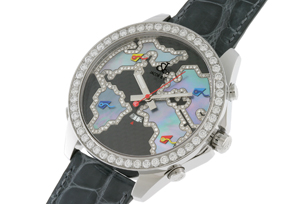 ジェイコブ 時計 n級 スーパーコピー JC-127D ファイブタイムゾーン ワールドマップ 47mm SS