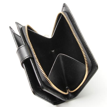 2012年春夏新作ロエベ LOEWE ２つ折り財布118.30.f15 1100 ブラック