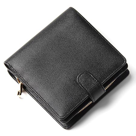 2012年春夏新作ロエベ LOEWE ２つ折り財布118.30.f15 1100 ブラック