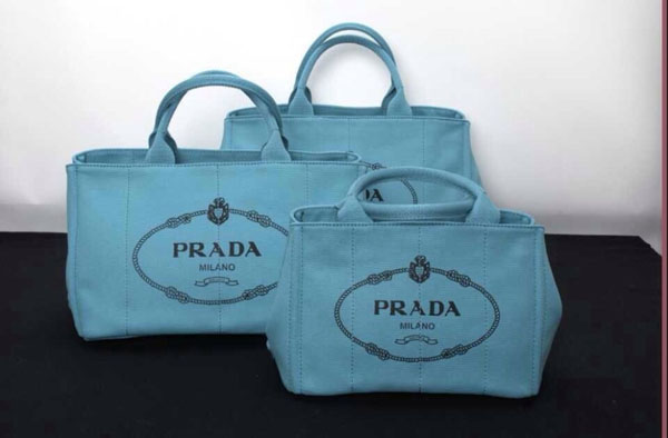 PRADA CANAPA ハンドバッグ パパイヤオレンジ＆ゴールド BN1877ZKIS106