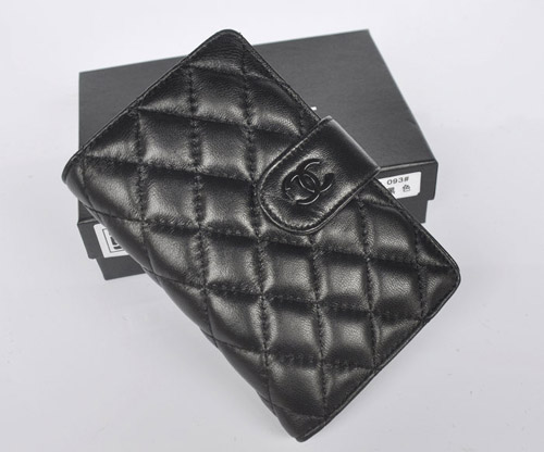 シャネル 財布 韓国 スーパーコピー 長財布 093-black