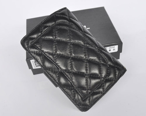 シャネル 財布 韓国 スーパーコピー 長財布 093-black