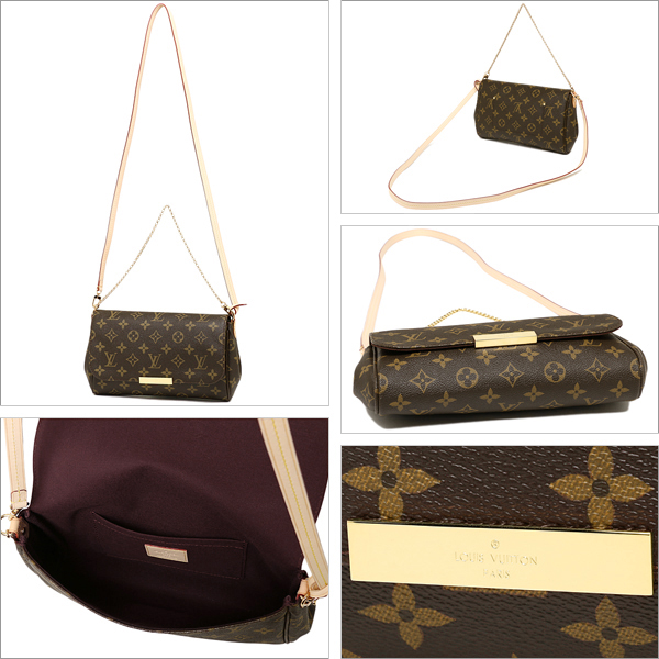 ルイヴィトン スーパーコピー バッグ LOUIS VUITTON M40718 モノグラム フェイボリットMM ショルダーバッグ
