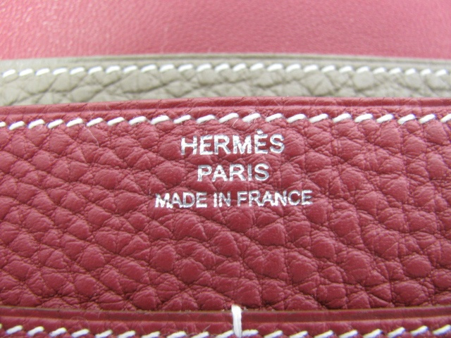 HERMES エルメススーパーコピー ドゴンＧＭ トゴ ルビー エトープ