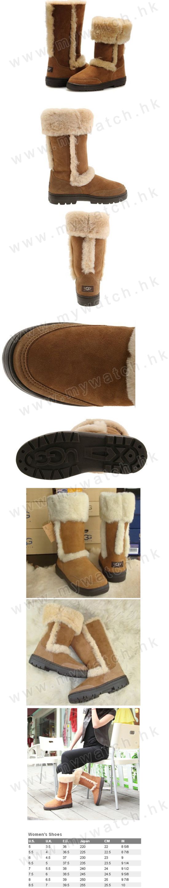 UGG53252-UGG-アグ オーストラリア-ブーツ-シープスキン＋ウル