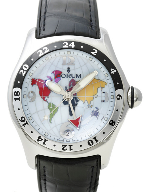 コルム 時計 韓国 スーパーコピー CORUM バブル GMT 383.250.20