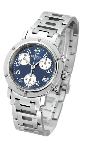 エルメス 韓国 スーパーコピー(HERMES) クリッパークロノグラフ レディースサイズ CL1.310