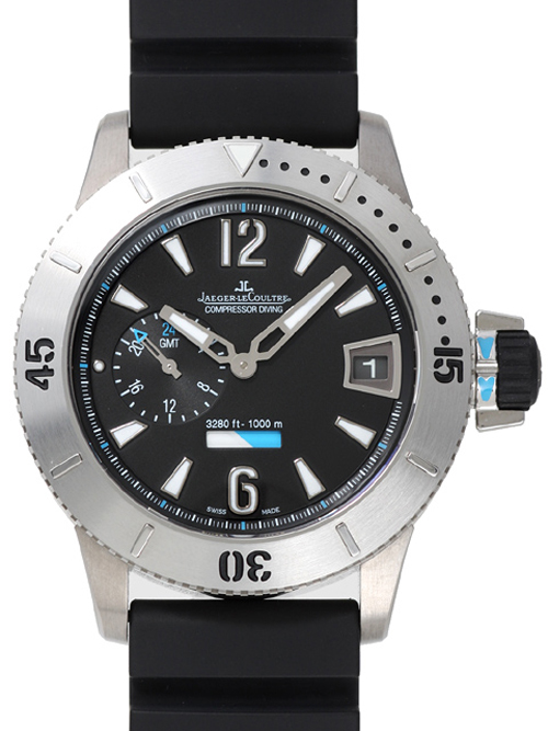 ジャガールクルト スーパーコピー マスターコンプレッサー ダイビング GMT Q187T670