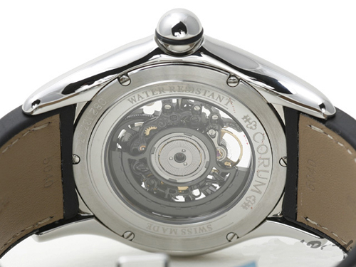 コルム 時計 韓国 スーパーコピー CORUM バブル スケルトン ダイアベゼル 082.137.47