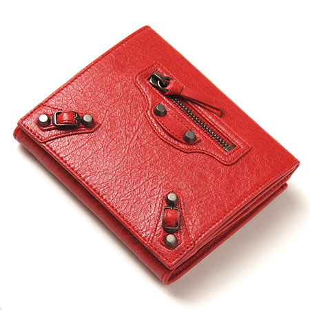 バレンシアガ 2つ折り財布[小銭入れ/IDポケット付き] ROUGE278738 d940t 6420