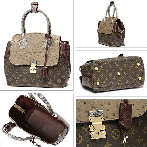 ルイヴィトン スーパーコピー バッグ LOUIS VUITTON N91278 トートPM ハンドバッグ ボルドー