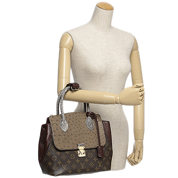 ルイヴィトン スーパーコピー バッグ LOUIS VUITTON N91278 トートPM ハンドバッグ ボルドー