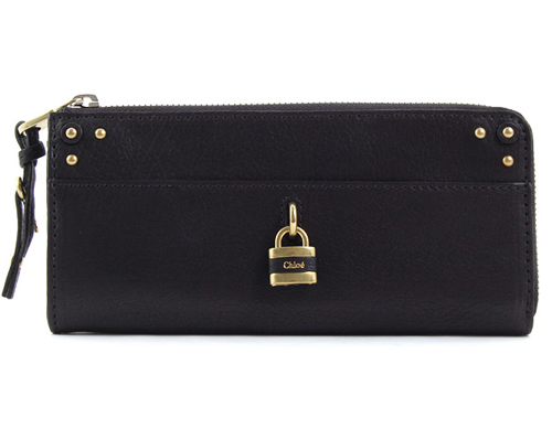 クロエ CHLOE オーロラ 長財布 ブラック 3P0143-751-001