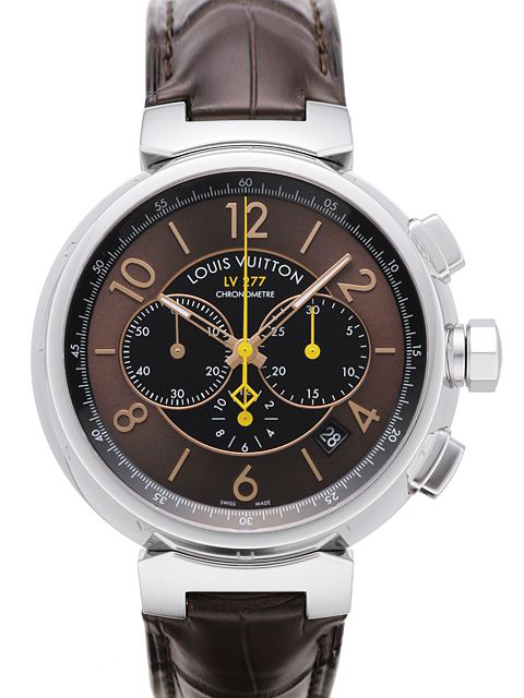 ルイヴィトン 時計 スーパーコピー タンブール クロノグラフ LV277 / Ref.Q114A0