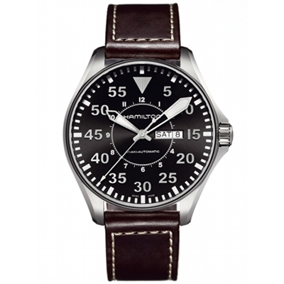 ハミルトン メンズ カーキ パイロット オート 46mm KHAKI PILOT AUTO 46mm H64715535
