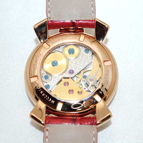 ガガミラノ 時計 スーパーコピー n級 マニュアーレ マヌアーレ 48mm レッド 5011.10S 