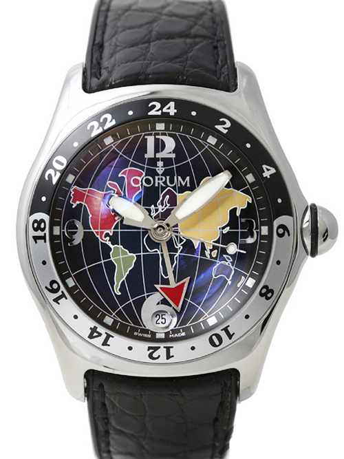 コルム 時計 韓国 スーパーコピー CORUM バブル GMT 383.250.20