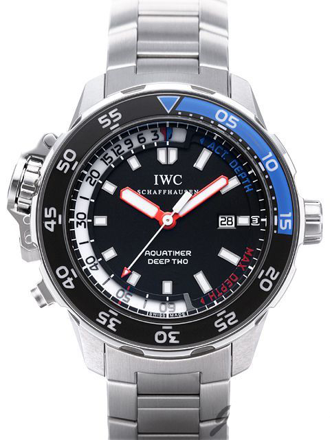 IWC 時計 スーパーコピー 韓国 アクアタイマー ディープII IW354703