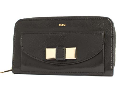 クロエ CHLOE リリィ 長財布 ブラック 3P0501-015-001