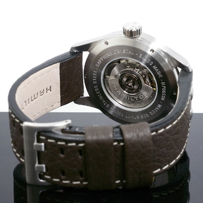 ハミルトン メンズ カーキ オフィサー オート KHAKI OFFICER AUTO H70655723