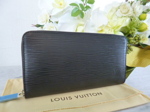 【新品】ルイヴィトンLOUIS VUITTONエピ長財布M60072ジッピーウォレット黒 