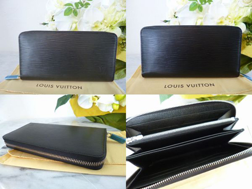 【新品】ルイヴィトンLOUIS VUITTONエピ長財布M60072ジッピーウォレット黒 