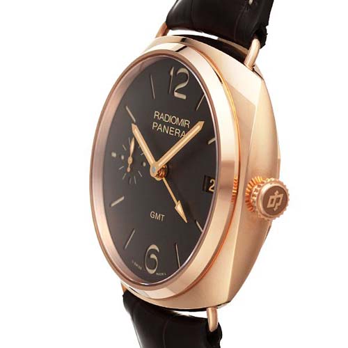 パネライスーパーコピー PANERAI ラジオミール 1940 3デイズGMT オロロッソ PAM00421