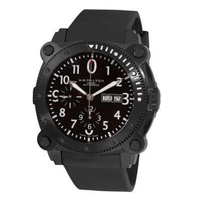 ハミルトン メンズ カーキ ビロウ ゼロ オートクロノ KHAKI BeLOW ZERO AUTO CHRONO H78686333