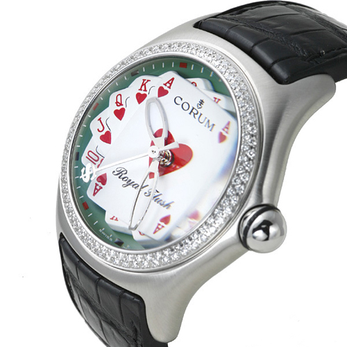 コルム 時計 韓国 スーパーコピー CORUM バブル ロイヤルフラッシュ ダイアモンド 082.177.47/0F01