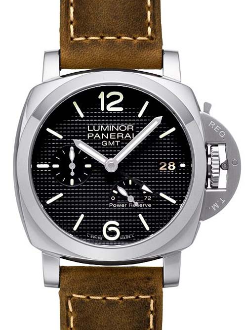 パネライスーパーコピー PANERAI ルミノール 1950 3デイズGMT パワーリザーブ アッチャイオ PAM00537 