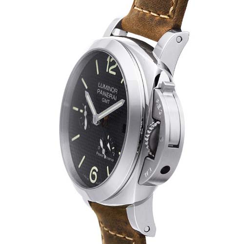 パネライスーパーコピー PANERAI ルミノール 1950 3デイズGMT パワーリザーブ アッチャイオ PAM00537 
