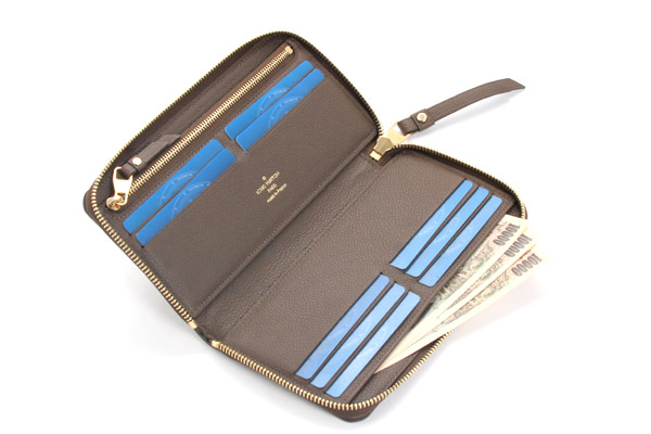  ルイヴィトン スーパーコピー LOUIS VUITTON モノグラム アンプラント ポルトフォイユ・スクレット ロン 長財布 テール M60387