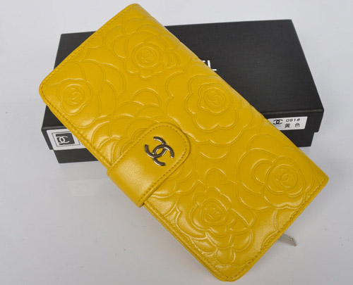 シャネル 財布 韓国 スーパーコピー 長財布 091-yellow