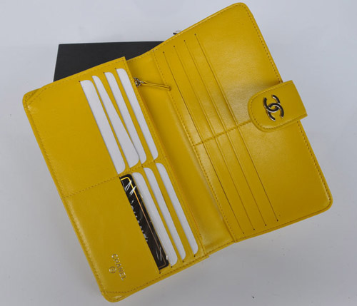 シャネル 財布 韓国 スーパーコピー 長財布 091-yellow