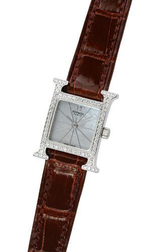 エルメス 韓国 スーパーコピー(HERMES) Hウォッチミニ レディースサイズ HH1.191.280/ZET