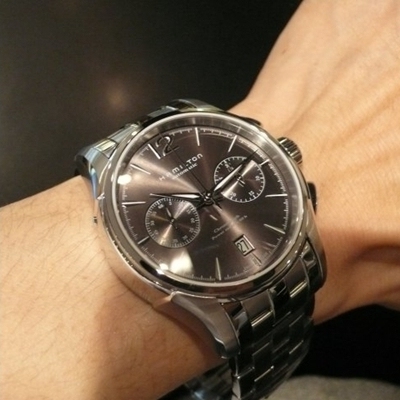 ハミルトン メンズ ジャズマスター オートクロノ JAZZMASTER AUTO CHRONO H32606185