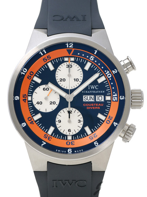 IWC 時計 スーパーコピー 韓国 アクアタイマークロノ クストーダイバーズ 2007 IW378101