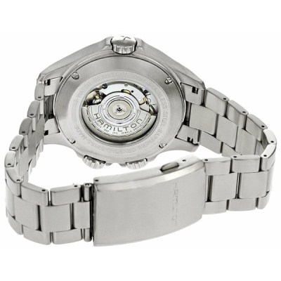 ハミルトン メンズ カーキ ネイビー GMT KHAKI NAVY GMT H77615133