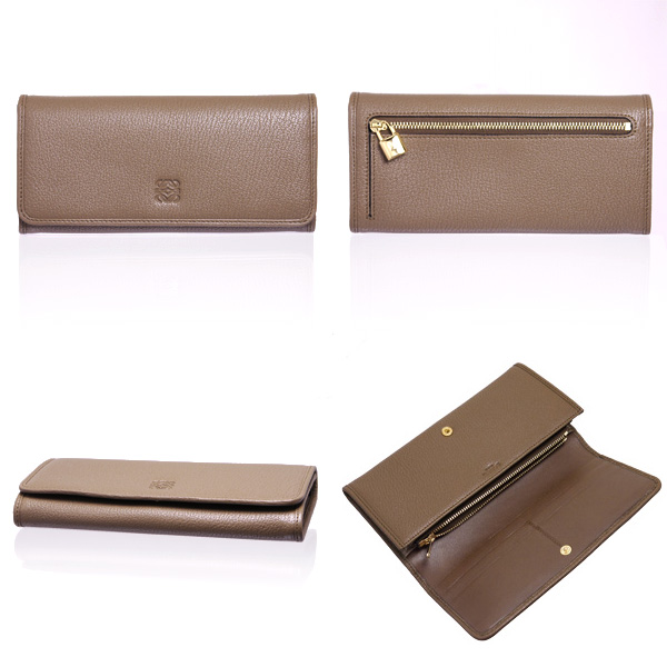 ロエベ 長財布 ミンクブラウンCONTINENTAL WALLET 113 95 F11 2270 MINK